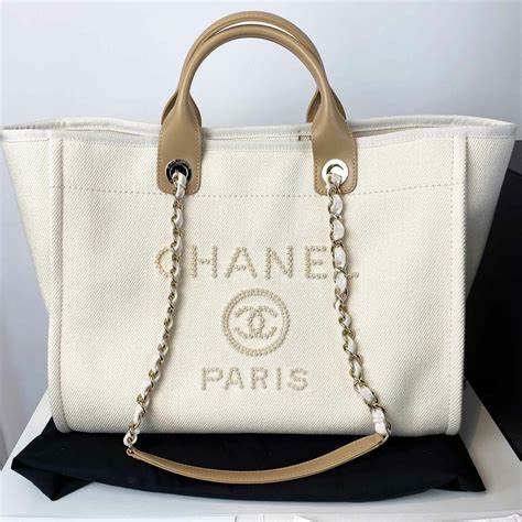 chanel deauville bag beige|chanel deauville bag price.